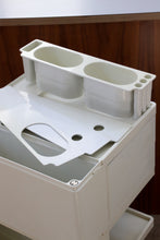 Load image into Gallery viewer, White Boby Trolley By Joe Colombo