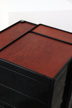 Load image into Gallery viewer, Rare Wood Top Boby Trolley By Joe Colombo