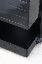 Load image into Gallery viewer, Rare Wood Top Boby Trolley By Joe Colombo