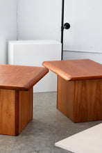 Load image into Gallery viewer, Danish Teak End Table Pair