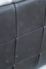 Load image into Gallery viewer, Danish Leather Patchwork Ottoman