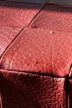 Load image into Gallery viewer, Danish Leather Patchwork Ottoman