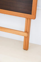 Load image into Gallery viewer, Oak & Walnut Folding Tray