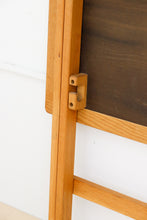 Load image into Gallery viewer, Oak & Walnut Folding Tray