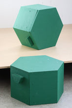 Load image into Gallery viewer, Handmade Green Hexagon Stool