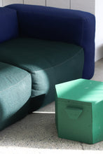 Load image into Gallery viewer, Handmade Green Hexagon Stool