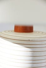 Load image into Gallery viewer, XL Martz Ceramic & Walnut Lamp By Marshall Studios