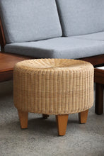 Load image into Gallery viewer, 2000's IKEA Wicker Stool
