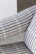 Load image into Gallery viewer, Chunky Plaid & Bentwood Lounge Chair