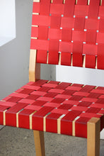 Load image into Gallery viewer, Modern Red Woven Dining Chairs