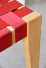 Load image into Gallery viewer, Modern Red Woven Dining Chairs