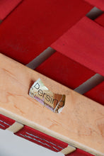 Load image into Gallery viewer, Modern Red Woven Dining Chairs