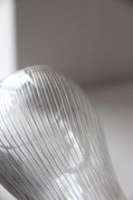 Load image into Gallery viewer, 1950's Line Cut Crystal Vase By Tapio Wirkkala