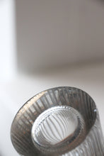 Load image into Gallery viewer, 1950's Line Cut Crystal Vase By Tapio Wirkkala