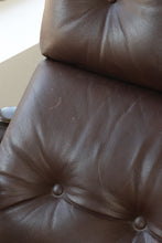 Load image into Gallery viewer, Søren Nissen & Ebbe Gehl Leather Lounge Chair