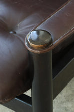 Load image into Gallery viewer, Søren Nissen & Ebbe Gehl Leather Lounge Chair