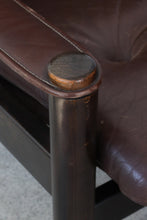 Load image into Gallery viewer, Søren Nissen & Ebbe Gehl Leather Lounge Chair