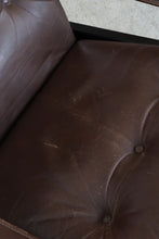 Load image into Gallery viewer, Søren Nissen & Ebbe Gehl Leather Lounge Chair