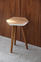 Load image into Gallery viewer, Handmade Oak Tripod Stool