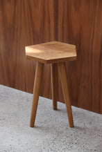 Load image into Gallery viewer, Handmade Oak Tripod Stool