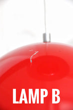 Load image into Gallery viewer, Red Verner Panton Flower Pot Lamp