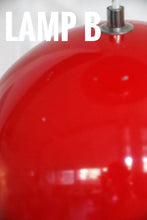 Load image into Gallery viewer, Red Verner Panton Flower Pot Lamp