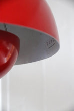 Load image into Gallery viewer, Red Verner Panton Flower Pot Lamp