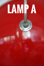 Load image into Gallery viewer, Red Verner Panton Flower Pot Lamp