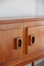 Load image into Gallery viewer, Teak Sideboard With Oversized Pulls