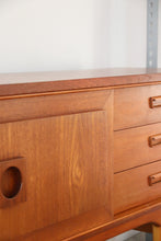 Load image into Gallery viewer, Teak Sideboard With Oversized Pulls