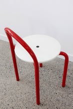 Load image into Gallery viewer, Tubular Red Post Modern Chairs