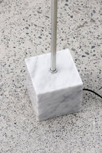 Load image into Gallery viewer, Chrome & Marble Floor Lamp