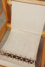 Load image into Gallery viewer, Scandinavian Pine & Leather Sling Sofa