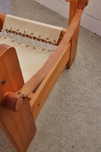 Load image into Gallery viewer, Scandinavian Pine & Leather Sling Sofa