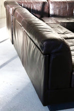 Load image into Gallery viewer, Modular Leather Sectional By Gerard Guermonprez