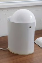 Load image into Gallery viewer, White Space Age Eyeball Lamp