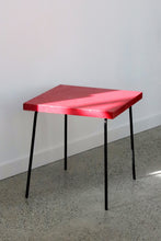 Load image into Gallery viewer, Mid Century Iron & Painted Wood Side Table