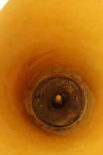 Load image into Gallery viewer, Vintage Yellow Enamel Hourglass Planter