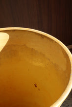 Load image into Gallery viewer, Vintage Yellow Enamel Hourglass Planter