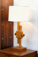 Load image into Gallery viewer, Adjustable Wood Block Lamp