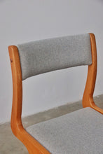 Load image into Gallery viewer, Mid Century Teak Dining Chairs - Pair