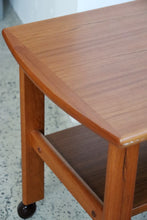 Load image into Gallery viewer, Small Danish Teak Cart