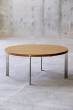 Load image into Gallery viewer, Danish Modern Oak & Aluminum Coffee Table