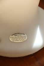 Load image into Gallery viewer, 1960's Glass Mushroom Lamp By Laurel Lamp Co