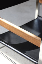 Load image into Gallery viewer, Vinyl, Chrome, & Wood Arm Chairs