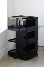 Load image into Gallery viewer, Black Boby Trolley By Joe Colombo