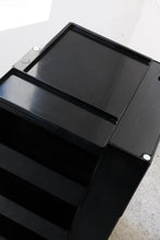 Load image into Gallery viewer, Black Boby Trolley By Joe Colombo