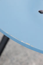 Load image into Gallery viewer, Mid Century Blue Folding Chairs