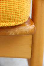 Load image into Gallery viewer, Yellow Danish Recliner Lounge Chair