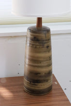 Load image into Gallery viewer, Martz Ceramic & Walnut Lamp By Marshall Studios
